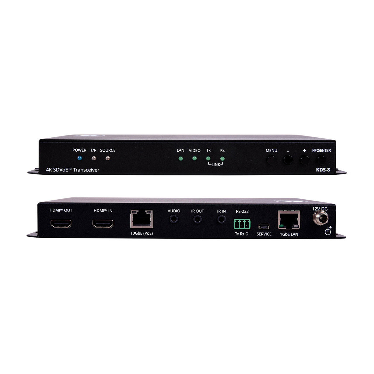 Kramer KDS-8 Zero Latency 4K HDR SDVoE Video Streaming Transceiver over Copper